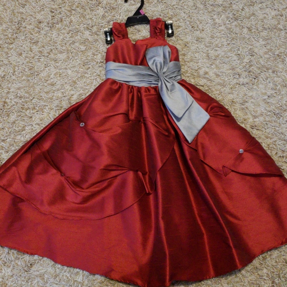 girls christmas dress/formal/flower girl/pageant